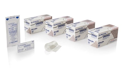 Hemostatic Agent Surgicel® 2 X 3 Inch 12 Count Sterile by Ethicon - Suture  J & J Healthcare Systems  ID 1953S